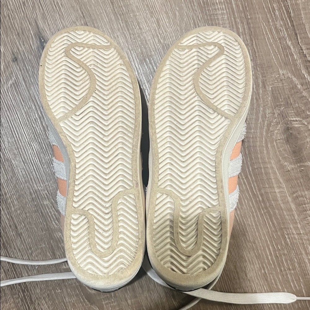 Adidas Superstar XLG in Pink, Orange, and White - Picture 6 of 7